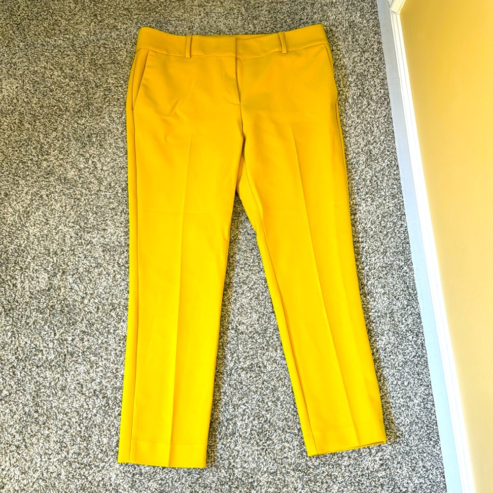 Yellow LOFT dressy or casual spring pants